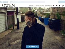 Tablet Screenshot of owenmusic.com